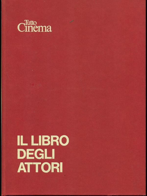 Il libro degli attori