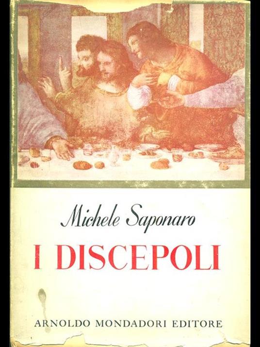 I discepoli - Michele Saponaro - copertina