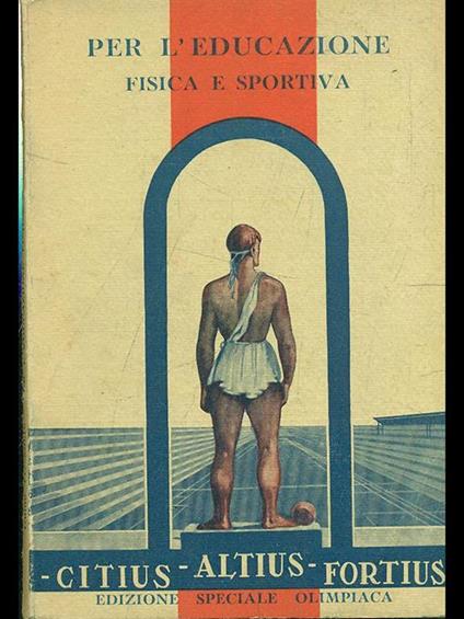 Per l'educazione fisica e sportiva - copertina