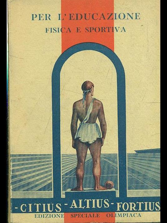 Per l'educazione fisica e sportiva - copertina
