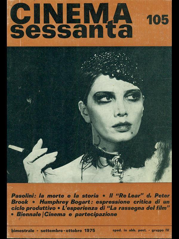 Cinema sessanta n. 105/settembre-ottobre 1975