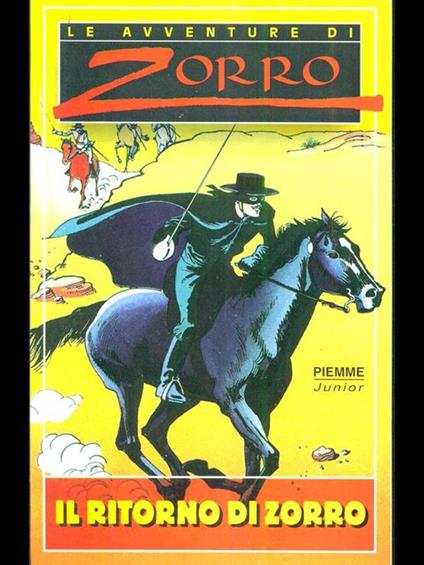 Il ritorno di Zorro - Jean-Claude Deret - copertina