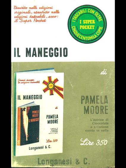 Il maneggio - Pamela Moore - copertina