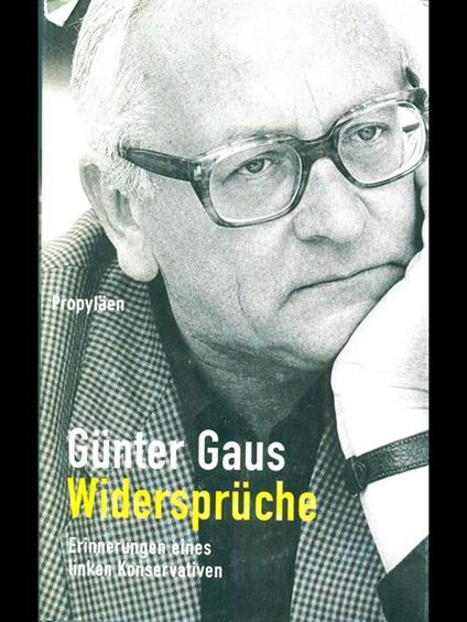 Widerspruche - copertina
