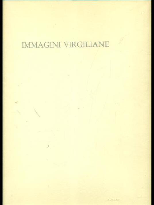 Immagini virgiliane - copertina