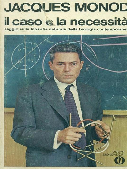 Il caso e la necessita - Jacques Monod - copertina