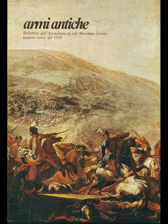 Armi antiche numero unico 1968 - copertina