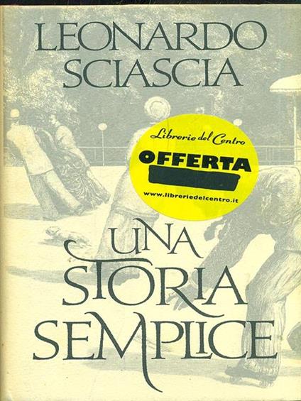 Una storia semplice - Leonardo Sciascia - copertina