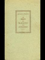 Die briefe des heiligen Ignatius von Antiochen