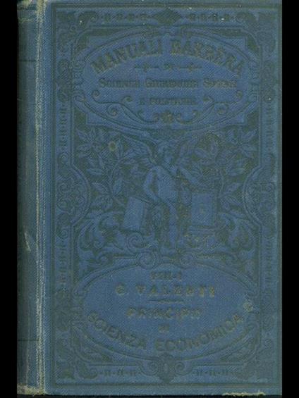 Principi di scienza economica - Ghino Valenti - copertina