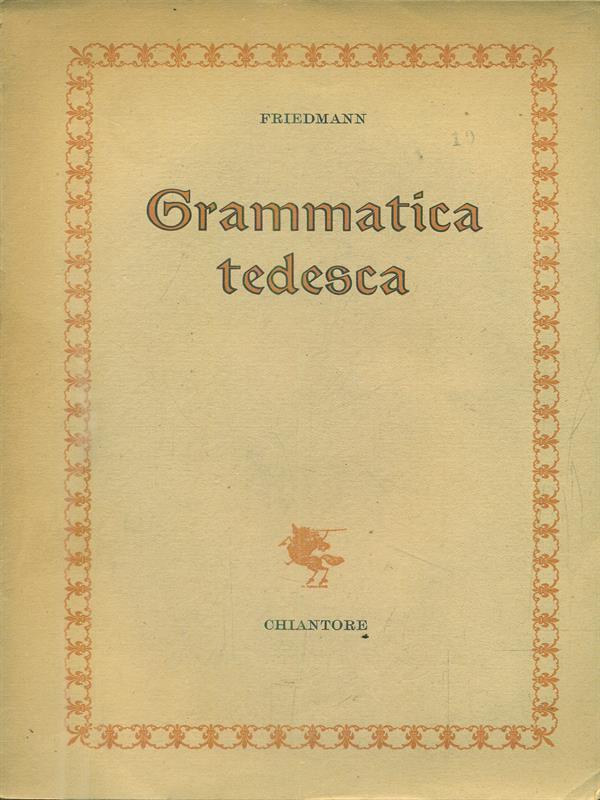 Grammatica tedesca