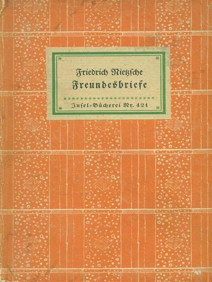 Freundesbriefe - copertina