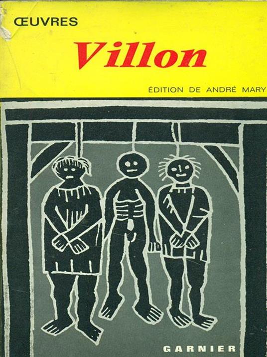Oeuvres - François Villon - copertina