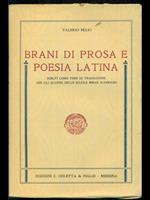 Brani di prosa e poesia latina
