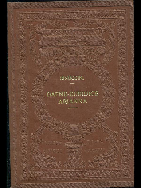 Dafne-euridice Arianna