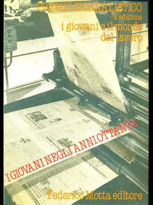 I giovani e il mondo del lavoro - copertina