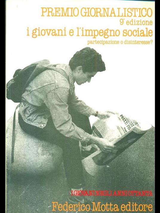 I giovani e l'impegno sociale - copertina