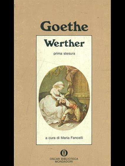 Werther - Johann Wolfgang Goethe - copertina