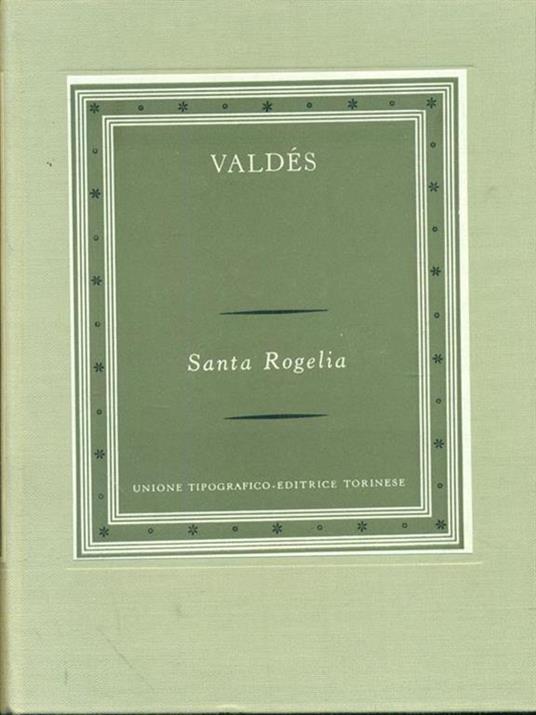 Santa Rogelia - Armando Palacio Valdés - copertina