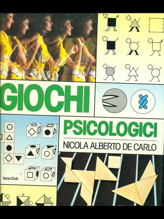 Giochi psicologici - Nicola A. De Carlo - copertina