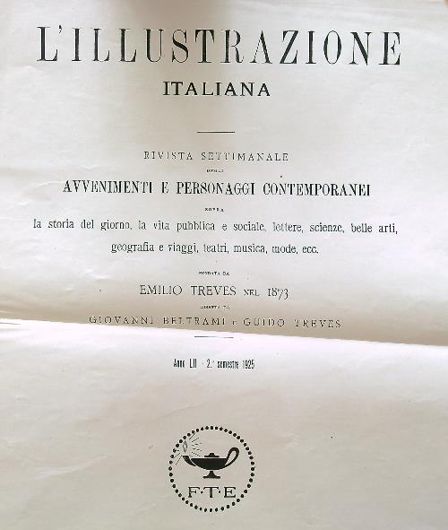 L' illustrazione Italiana 2 semestre 1925