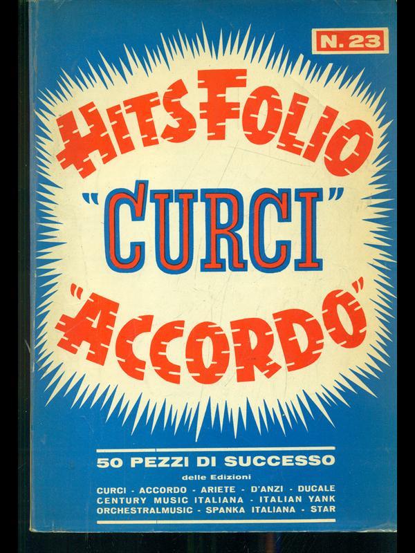Hitsfolio curci accordo n. 23