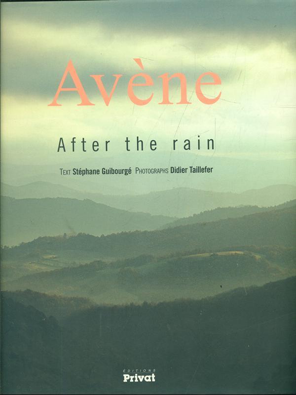 Avene. after the rain