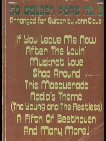 50 Golden Pops no 2 - copertina