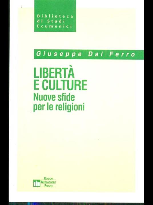Libertà e culture - copertina