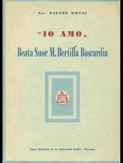 Io amo - Sergio Rossi - copertina