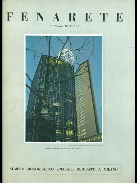 Fenarete n.3-4/1961 - copertina