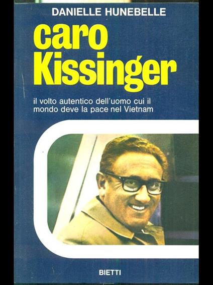 Caro Kissinger - copertina