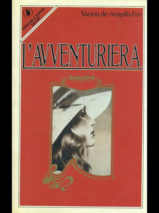 L' avventuriera - copertina