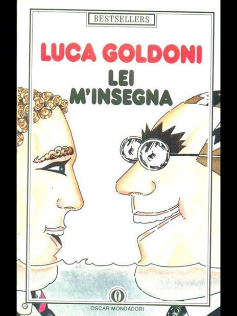 Lei m'insegna - Luca Goldoni - copertina