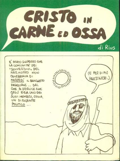 Cristo in carne ed ossa - Rius - copertina