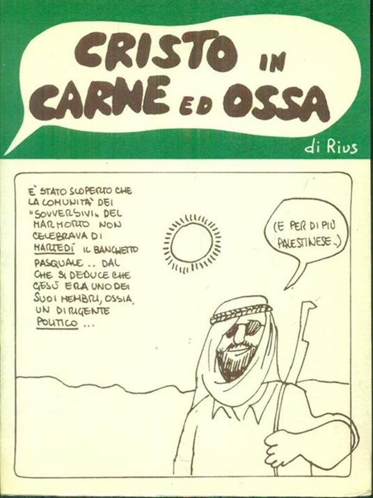Cristo in carne ed ossa - Rius - copertina