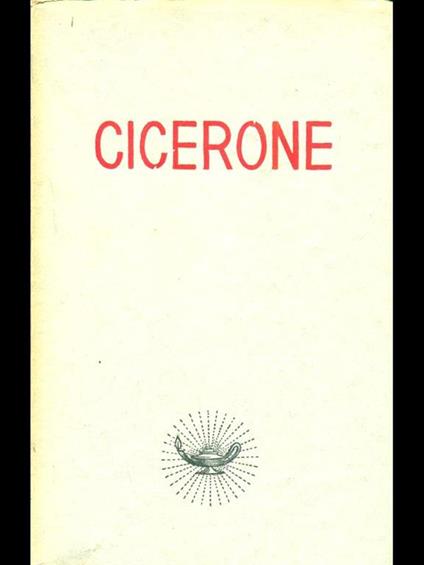 M. T. Cicerone - copertina