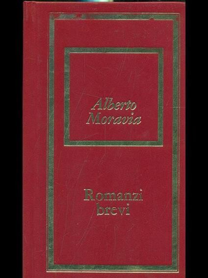 Romanzi brevi - Alberto Moravia - copertina