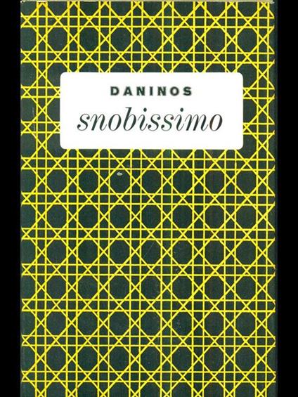 Snobissimo - Pierre Daninos - copertina
