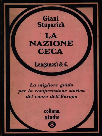 La nazione ceca - Giani Stuparich - copertina
