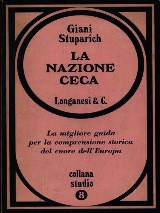 La nazione ceca - Giani Stuparich - copertina
