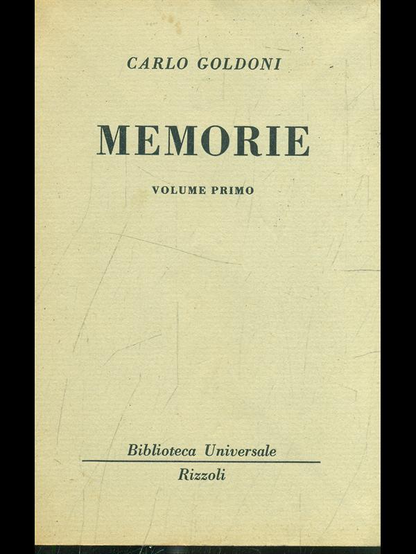 Memorie Vol. 1