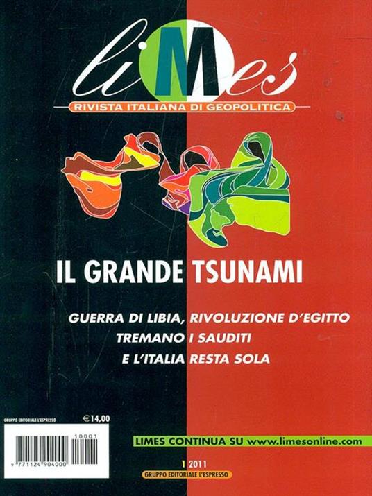 Limes 1/2011. Il grande Tsunami - copertina