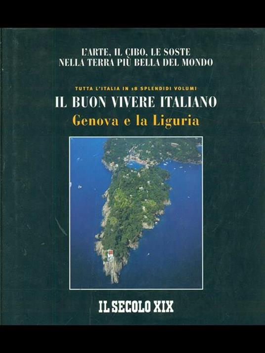 Il buon vivere italiano: Genova e la Liguria - copertina