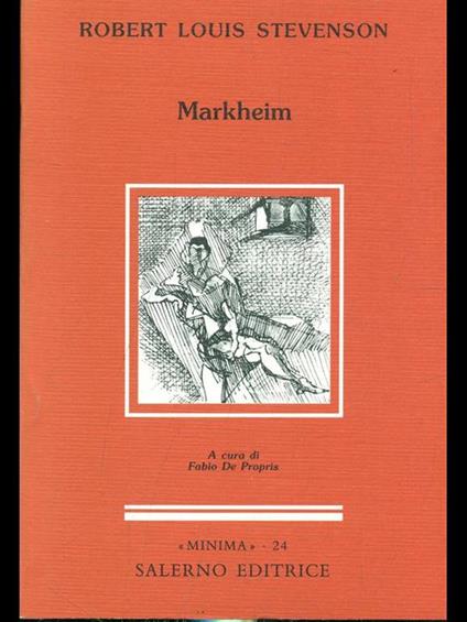 Markeim - Robert Louis Stevenson - copertina