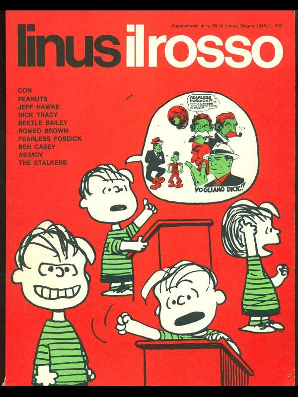 Linus il rosso n.39 giugno 1968