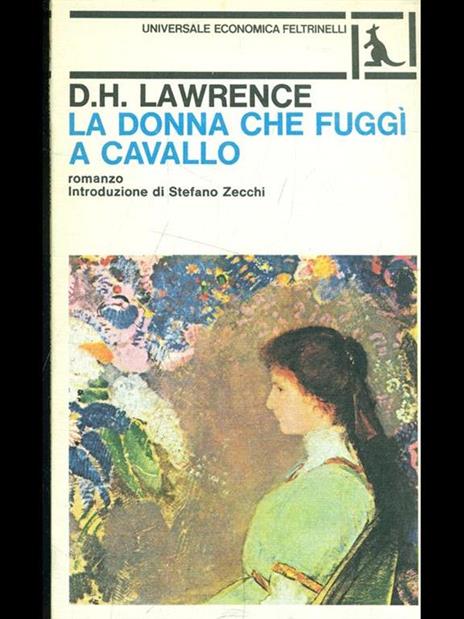 La donna che fuggì a cavallo - David Herbert Lawrence - copertina