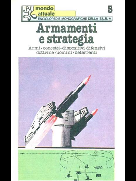 Armamenti e strategia - copertina