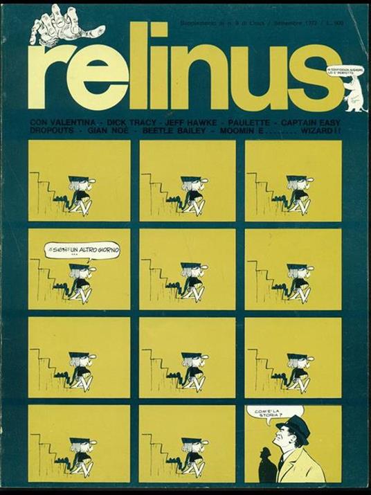 ReLinus n.9 settembre 1972 - copertina