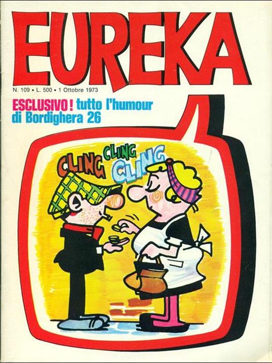 Eureka n.109 ottobre 1973 - copertina